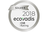 ecovadis Auszeichnung in Silber für die Produktionsstätten Lauterach und Enns 